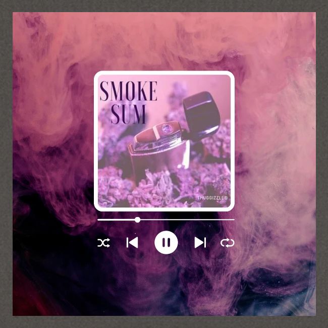 Blue White Basic Ocean Music Player Video Insta