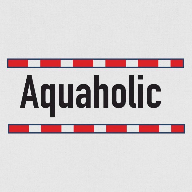 Seahorse Geo Type Stacked - Aquaholic