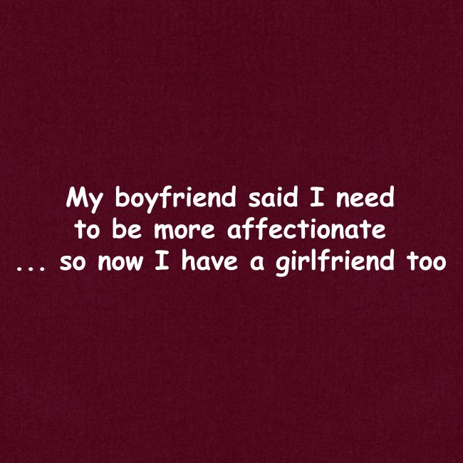 Affectionate - Boyfriend & Girlfriend