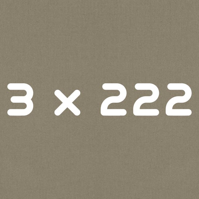 3 x 222