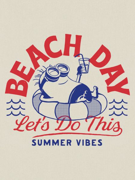 Minions Phil Beach Day Summer Vibes