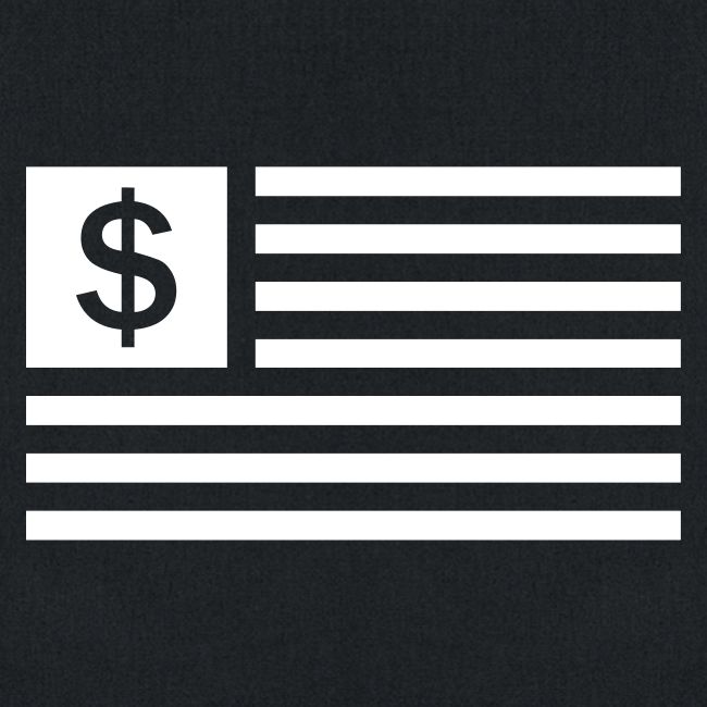 American Dollar Sign Flag