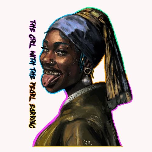 Merch of "The Girl With The Pearl Earring by cye"