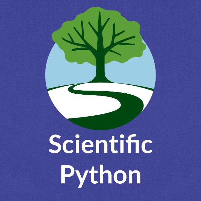 scientific python full color logo