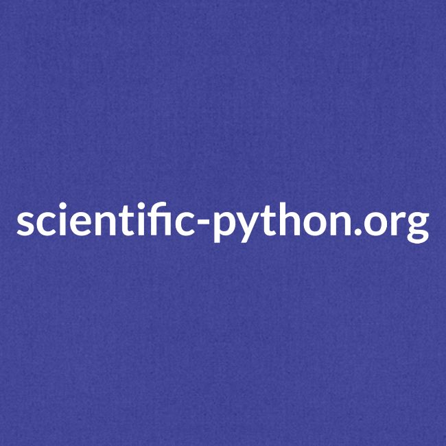scientific python full color logo