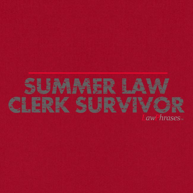 SUMMER LAW CLERK SURVIVOR