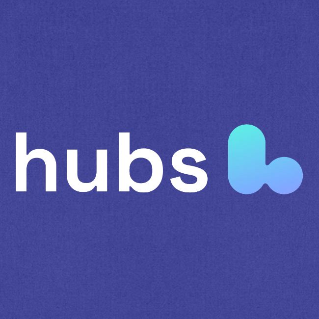 Hubs Logo on dark 4000x1000