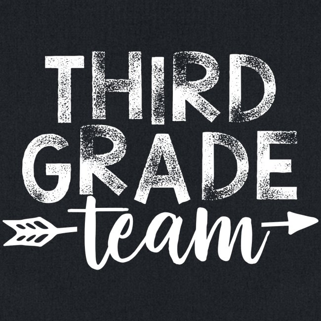 Third Grade Team Arrow Teacher T-Shirts
