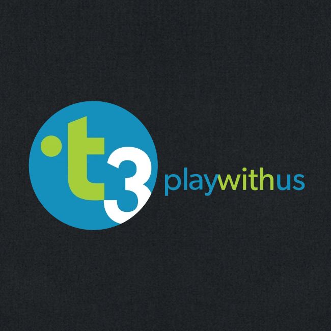 Play With Us (Tri-Color Logo)