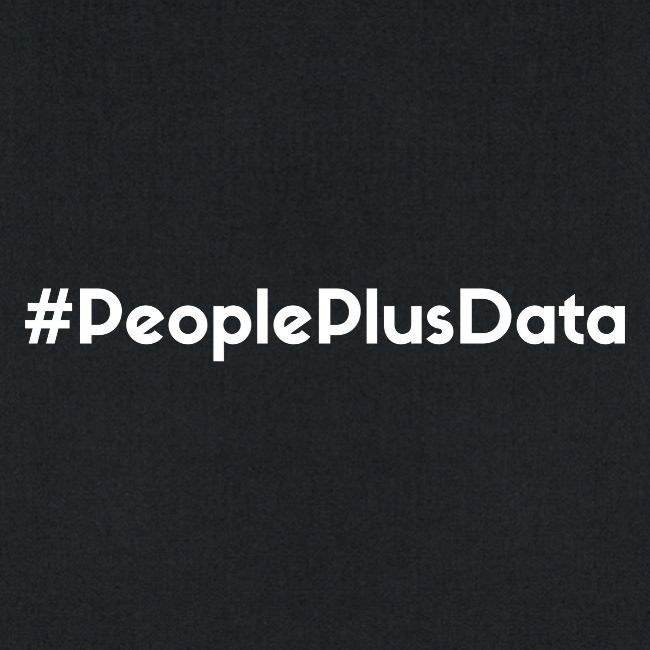 #PeoplePlusData (dark)