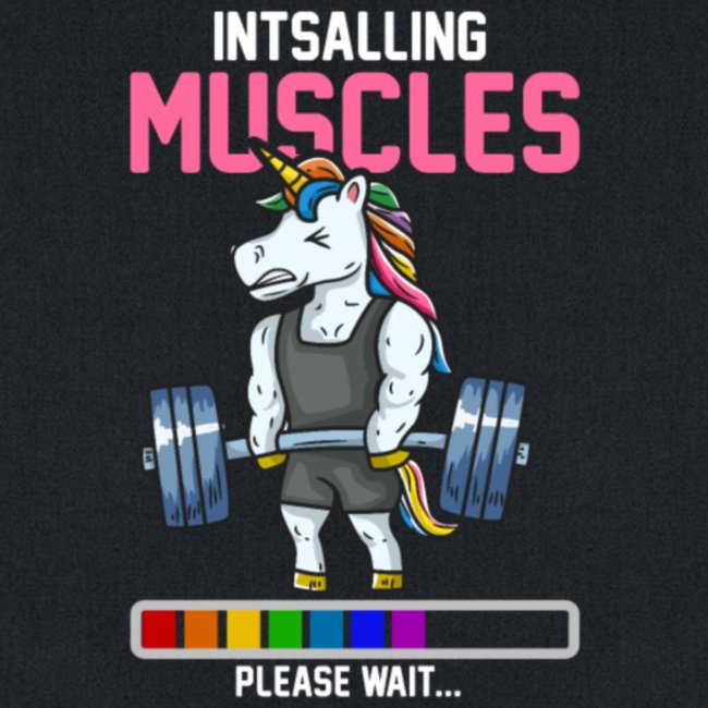 Installing Muscles Unicorn Deadlift Fitness
