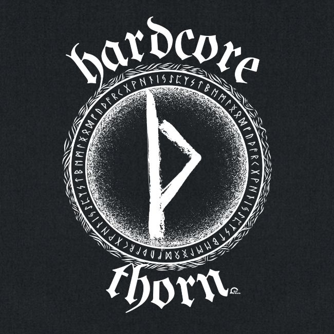 Hardcore Thorn (white design)