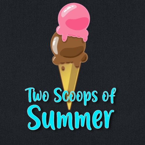 Two Scoops of Summer Cool Ice Cream Beach Party - Tote Bag