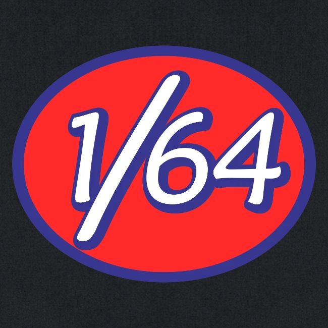 One Sixty Four -- vintage auto inspired oval