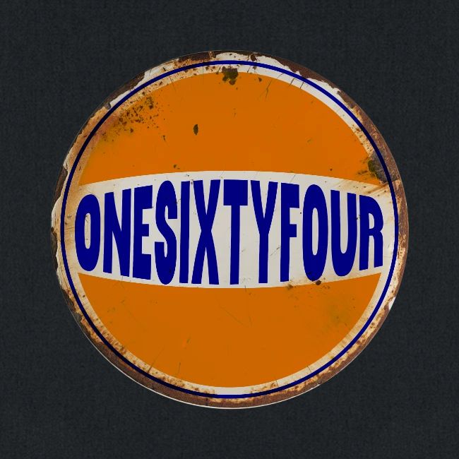 One Sixty Four --vintage auto inspired orange