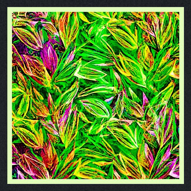 Textured Leaf Garden Art