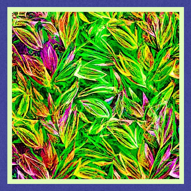 Textured Leaf Garden Art