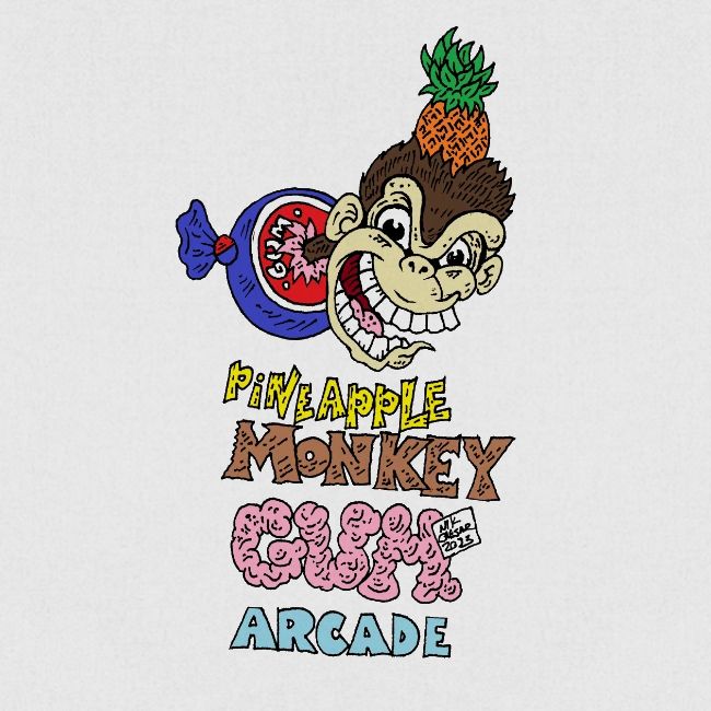 pineapple gum monkey arcade