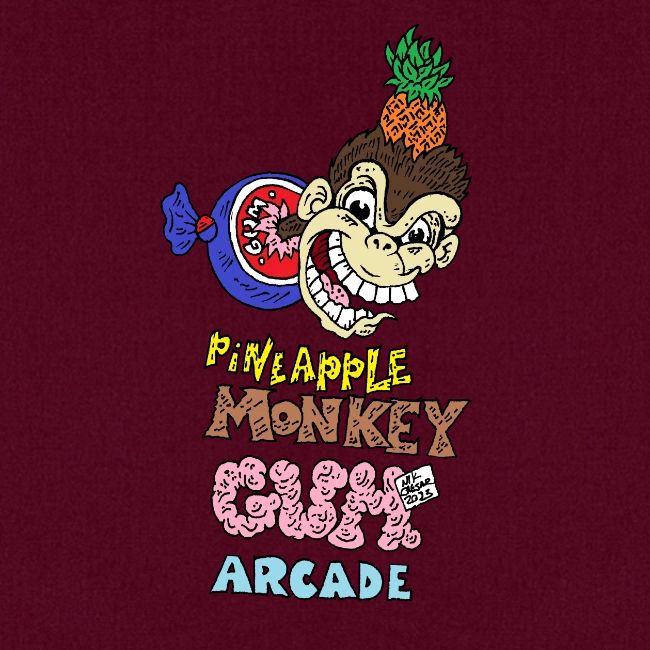 pineapple gum monkey arcade