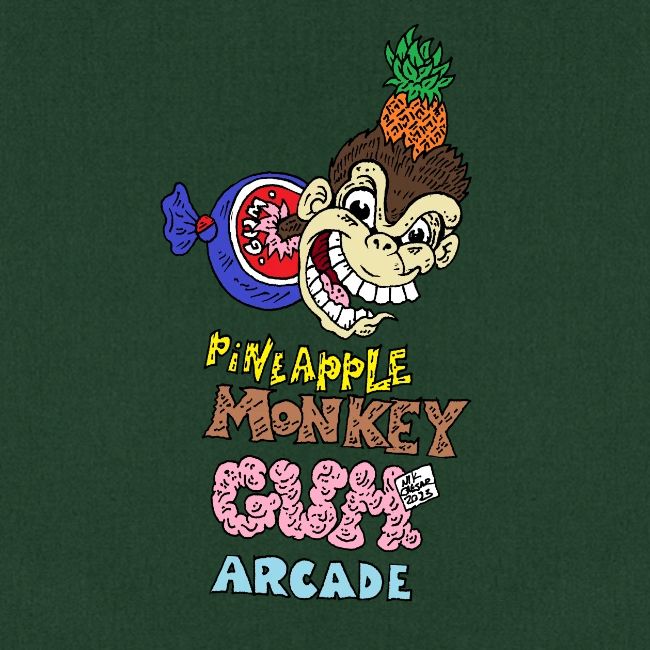 pineapple gum monkey arcade