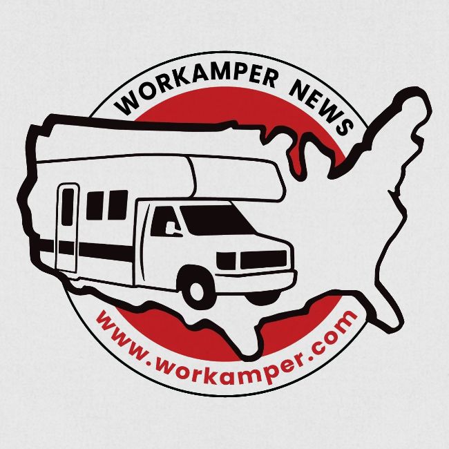 Workamper News Official Logo with Website URL