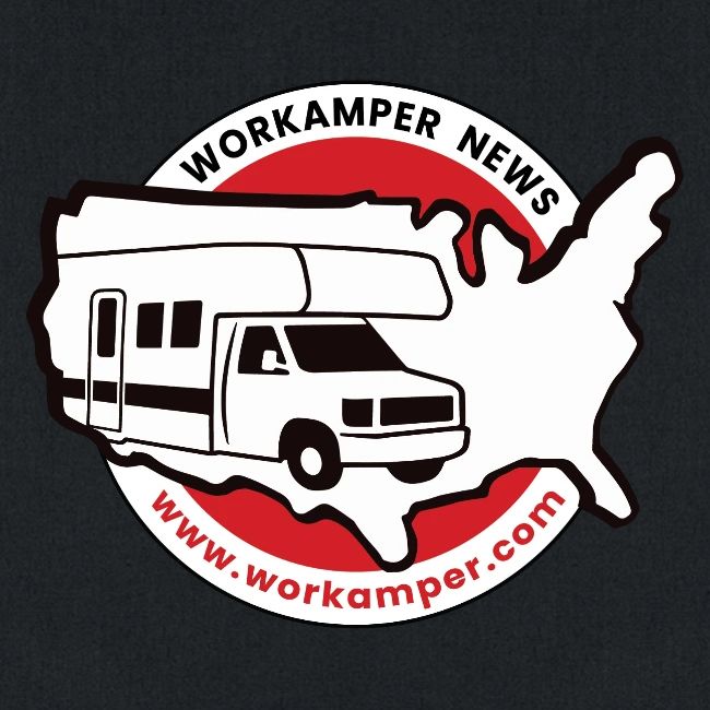 Workamper News Official Logo with Website URL