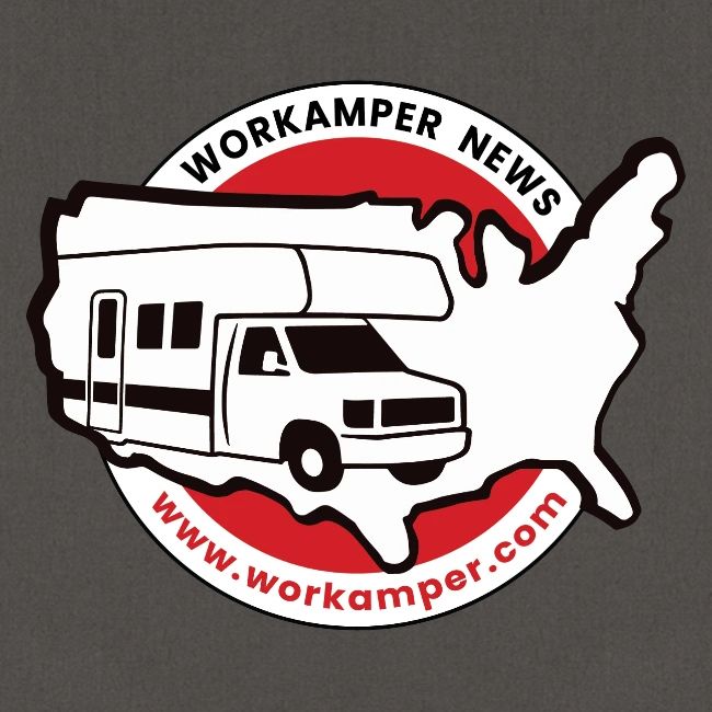 Workamper News Official Logo with Website URL