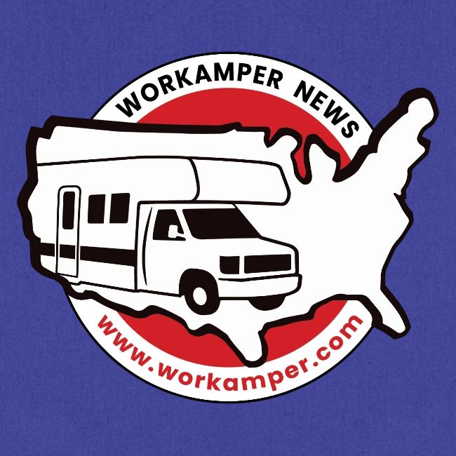 Workamper News Official Logo with Website URL