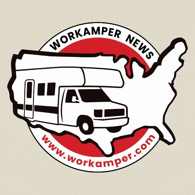 Workamper News Official Logo with Website URL