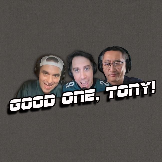 GOOD ONE, TONY! (with Fusco Show back)