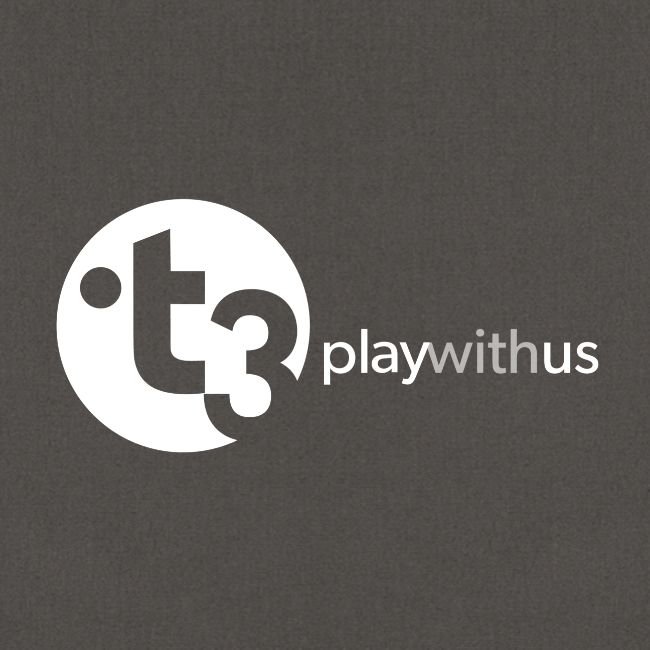 Play With Us (White Logo)