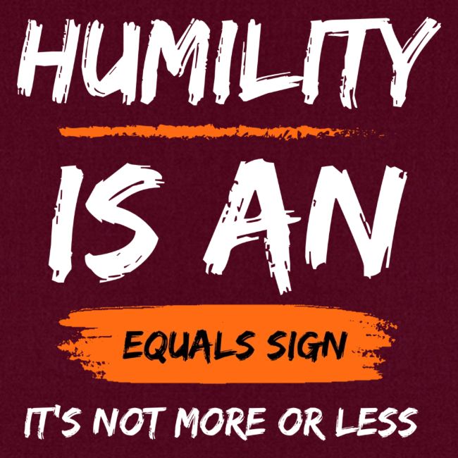 Humility of Equals Signs