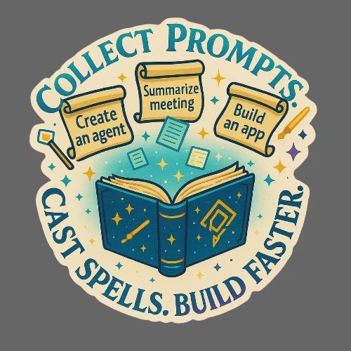 Collect Prompts Spell Book - Tote Bag