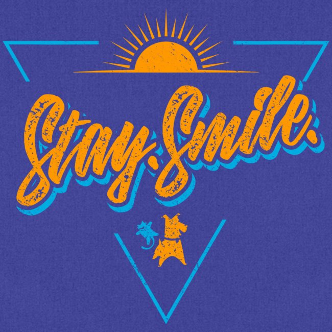 Stay & Smile Retro Sunshine Design