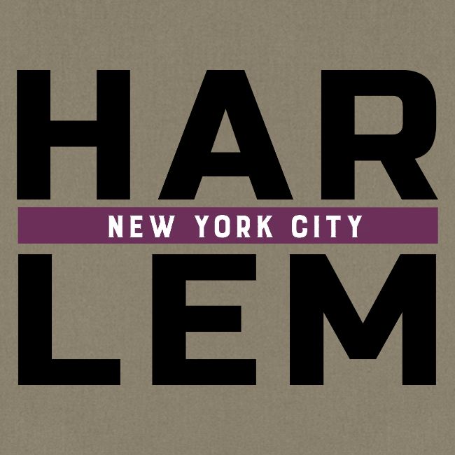 Harlem Stacked Lettering