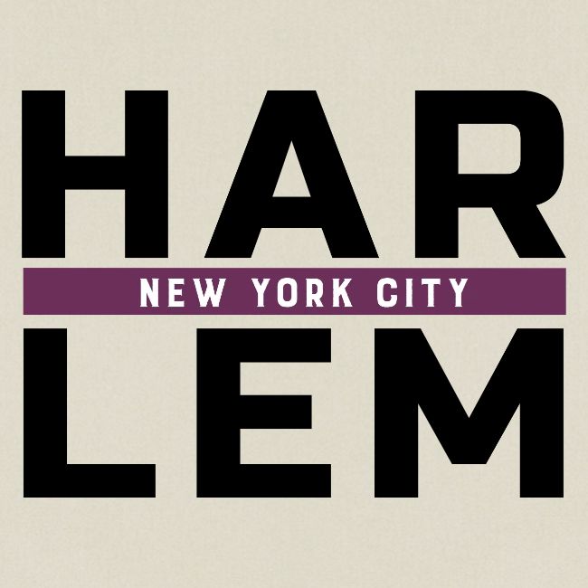 Harlem Stacked Lettering