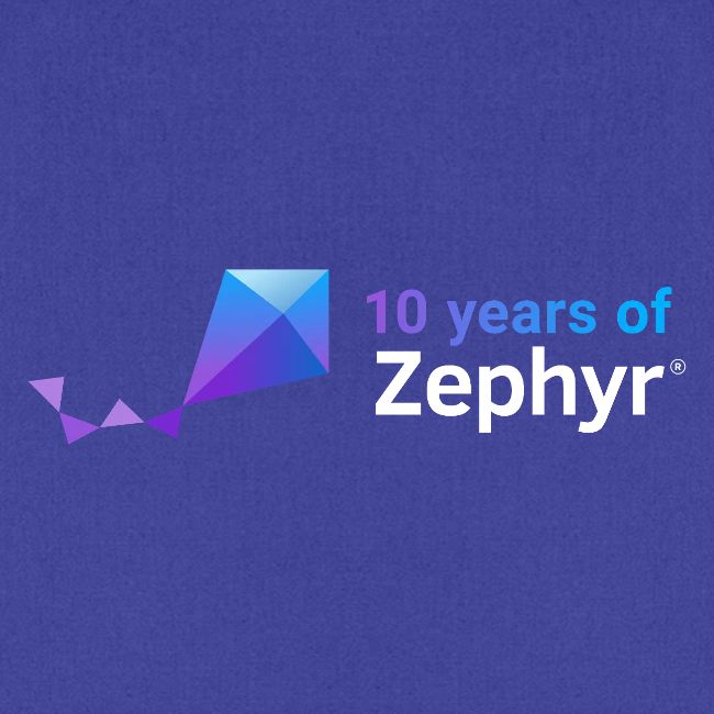 Zephyr 10th Anniversary Horizontal Color Reversed