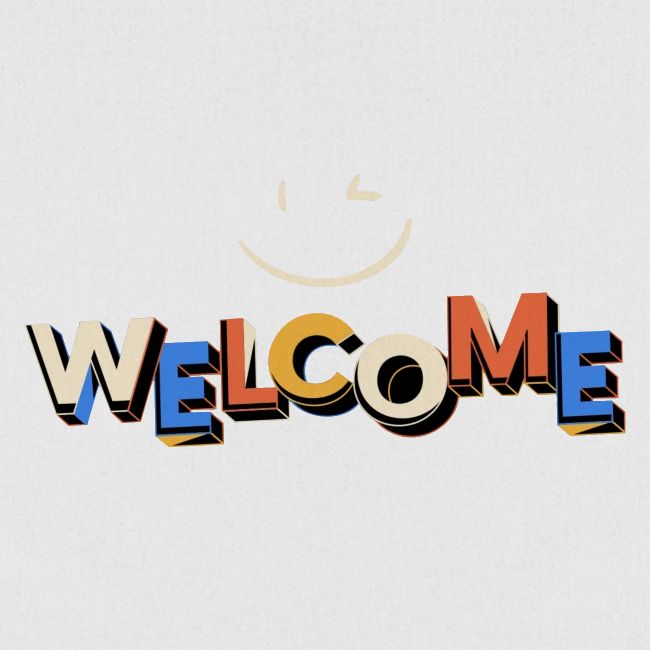 Smile and welcome design