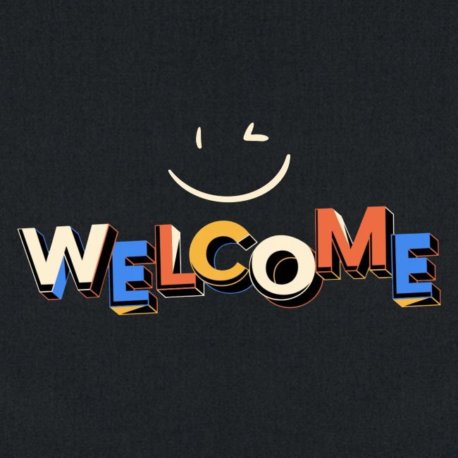 Smile and welcome design