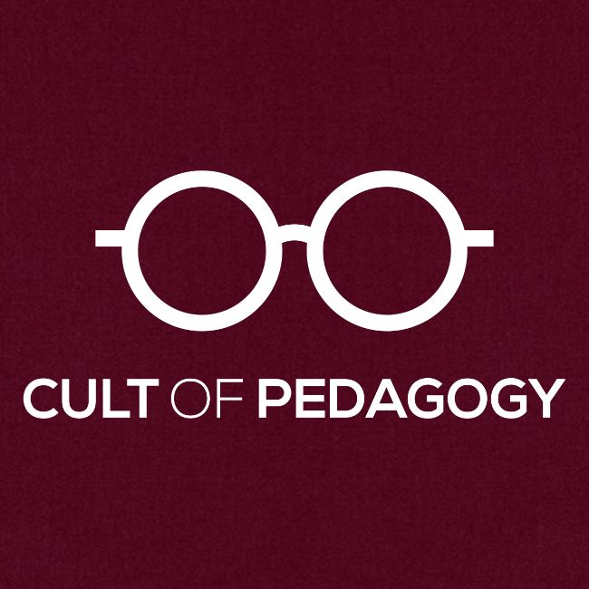 Cult of Pedagogy (white text)