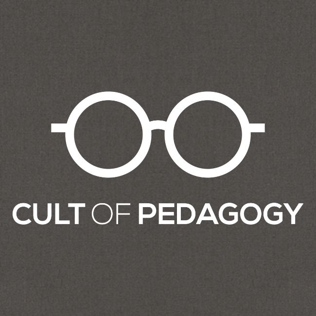 Cult of Pedagogy (white text)