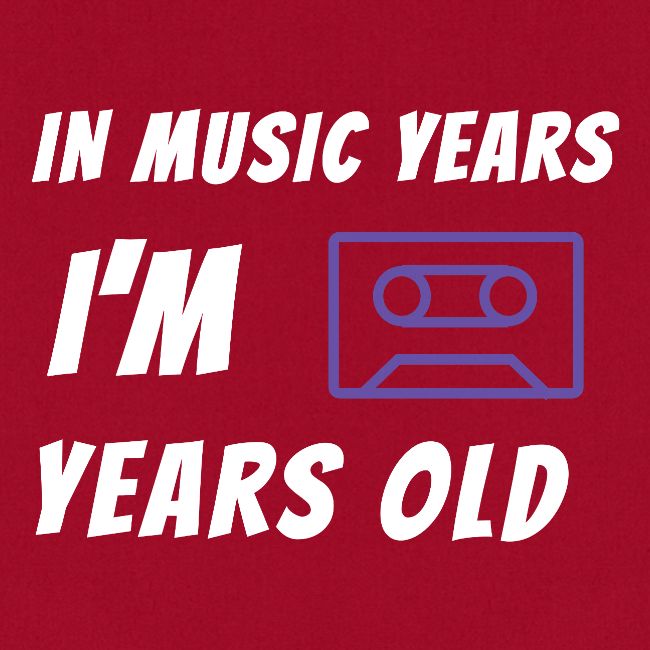 In Music Years I'm - Cassette