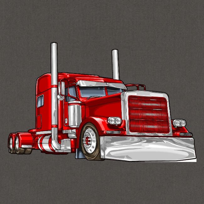 Classic Truck Big Rig 18 Wheeler
