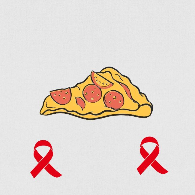 Red Ribbon Week Say No To Say Yes To PIzza T Shirt