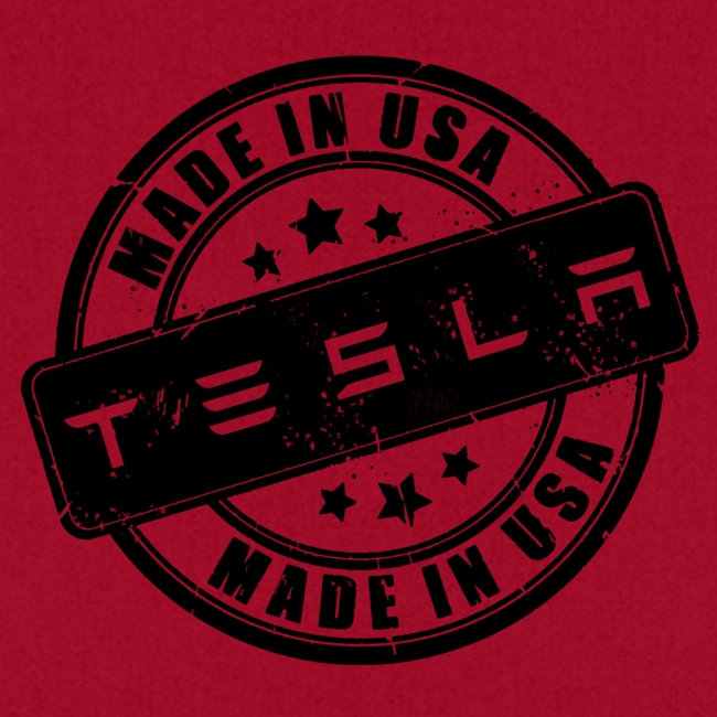 Tesla Made In US BLK