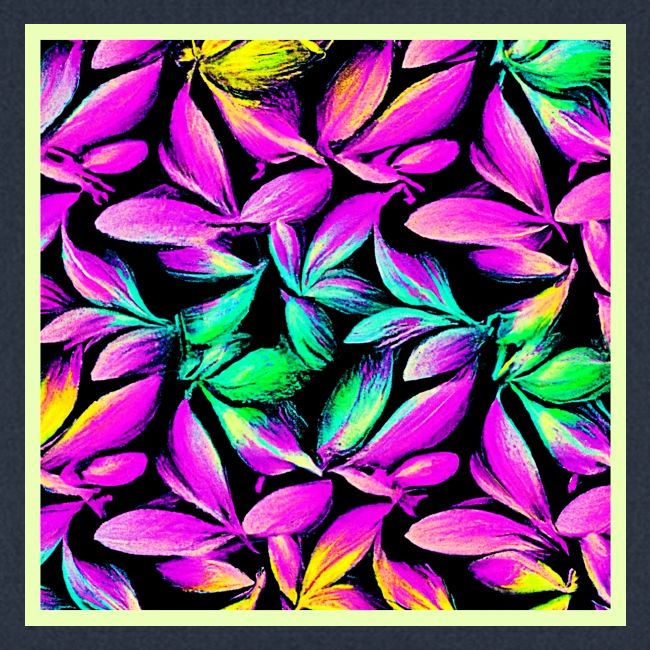 Vibrant Floral Repeat Design