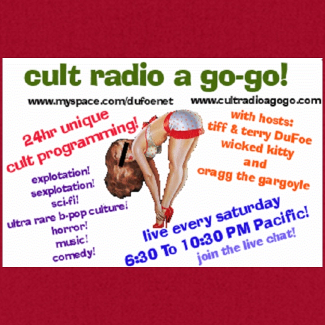 Original Cult Radio Myspace Ad