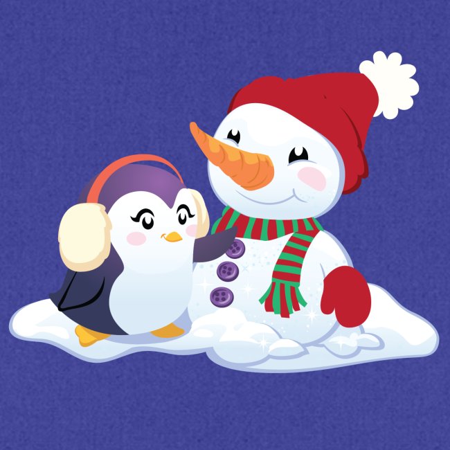 Penguin & Snowman Winter Friends