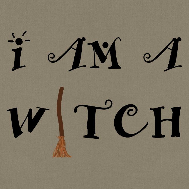 I Am A Witch Word Art