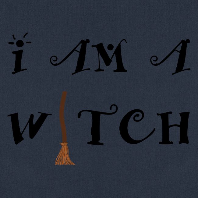 I Am A Witch Word Art